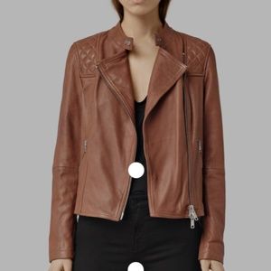 AllSaints Randall Leather Biker Jacket